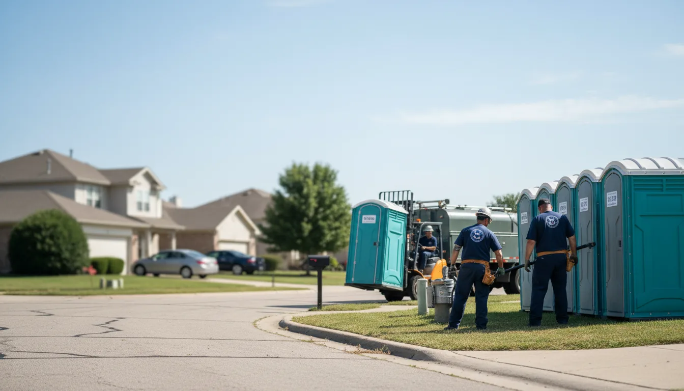 Porta Potty Rental in Stanley, NC near me